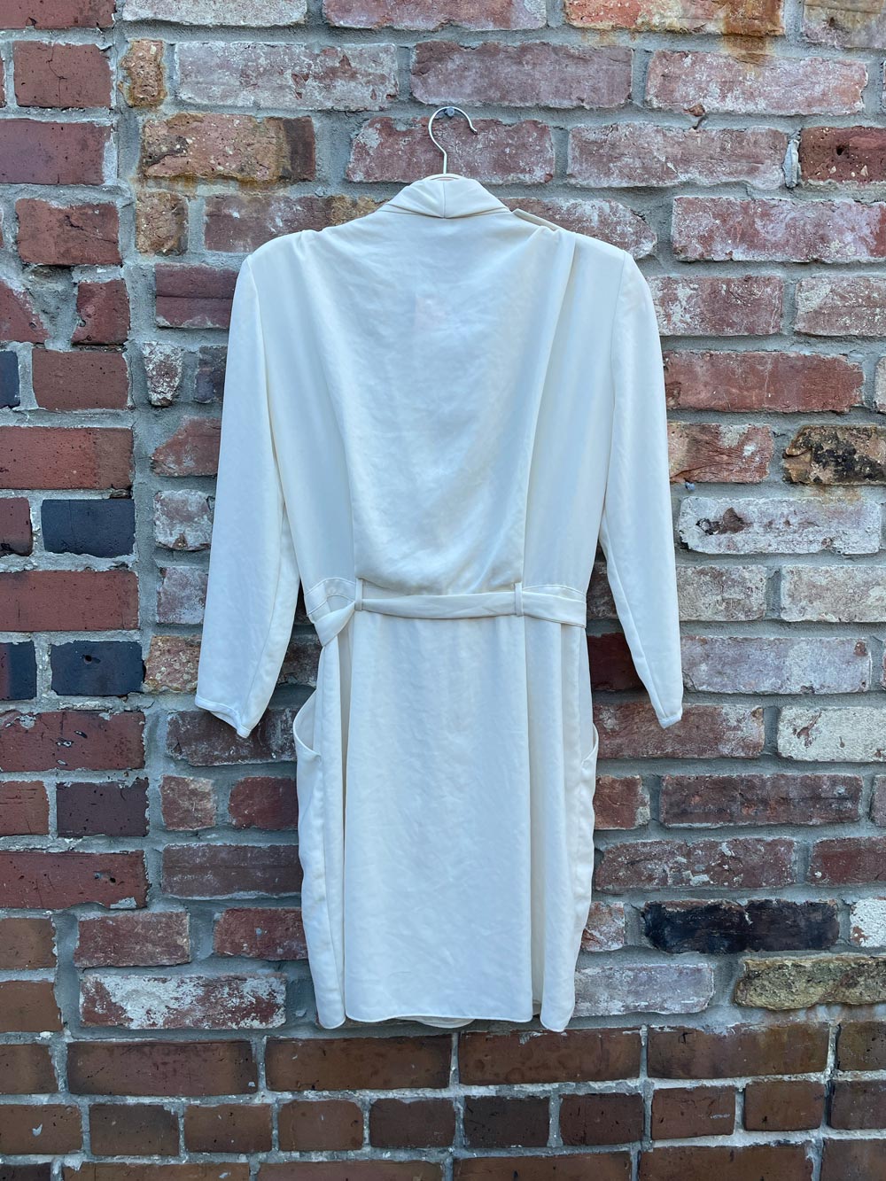 wilfred franca belted wrap mini dress