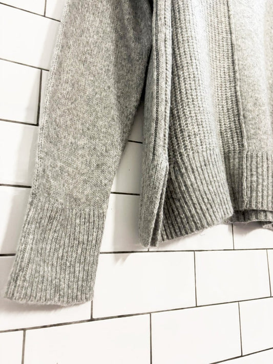 rachel zoe wool - blend oversized cowl neck sweater - good market thrift store