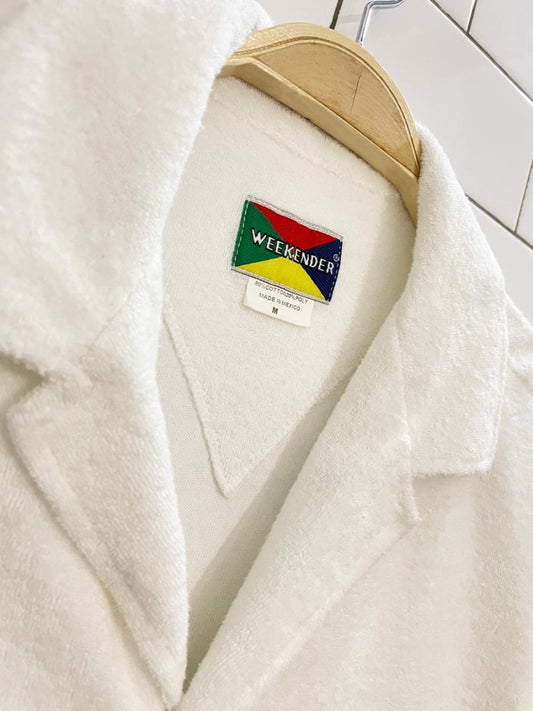 vintage 90s weekender terry pool shirt - good market thrift store