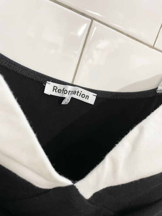 reformation 2024 nelle jersey knit midi dress - good market thrift store