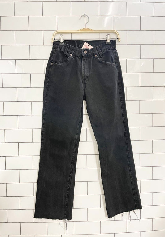 vintage 70s levi's 637 orange tab jeans - good market thrift store