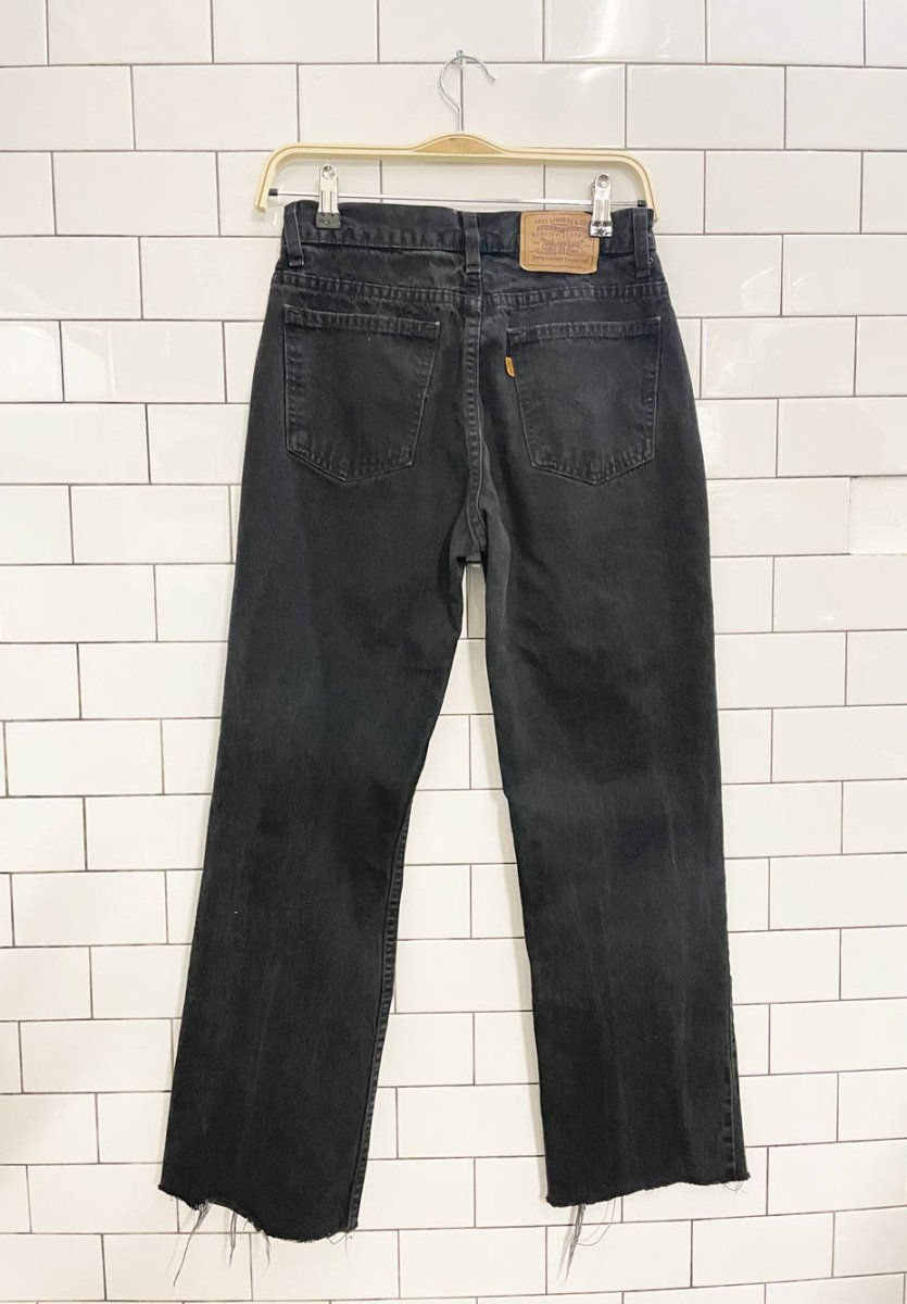 vintage 70s levi's 637 orange tab jeans - good market thrift store