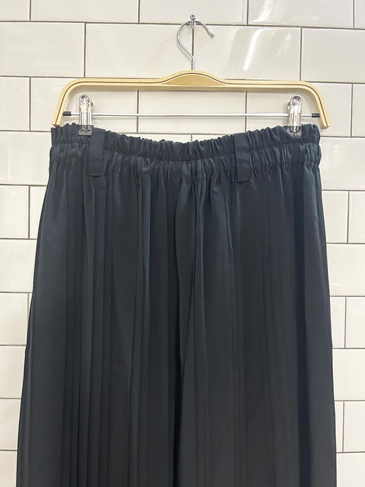 vintage pleated wide leg pants - good market thrift store