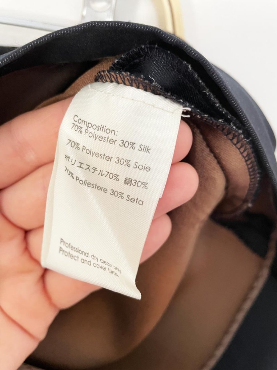 phillip lim 3.1 silk - blend trouser short - good market thrift store