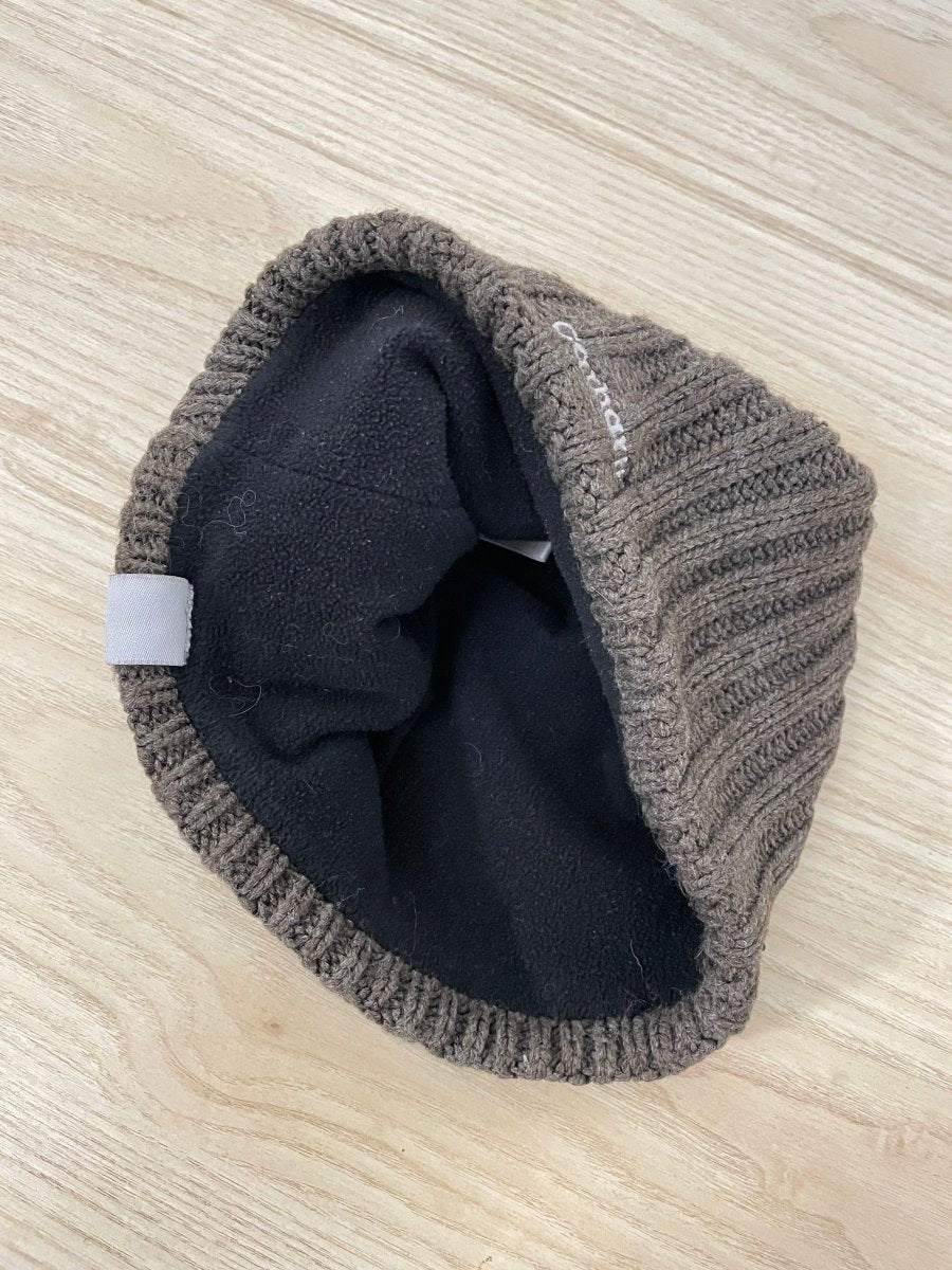 carhartt fleece lined knit toque - good market thrift store