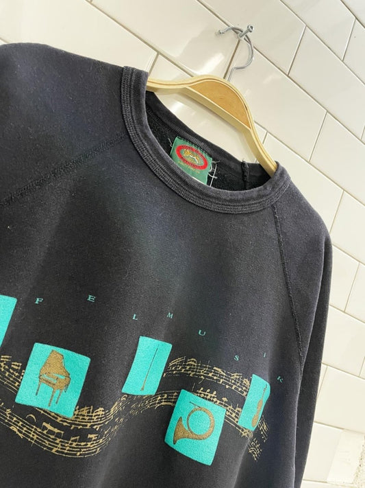 vintage tiger brand tafelmusik graphic crew - good market thrift store