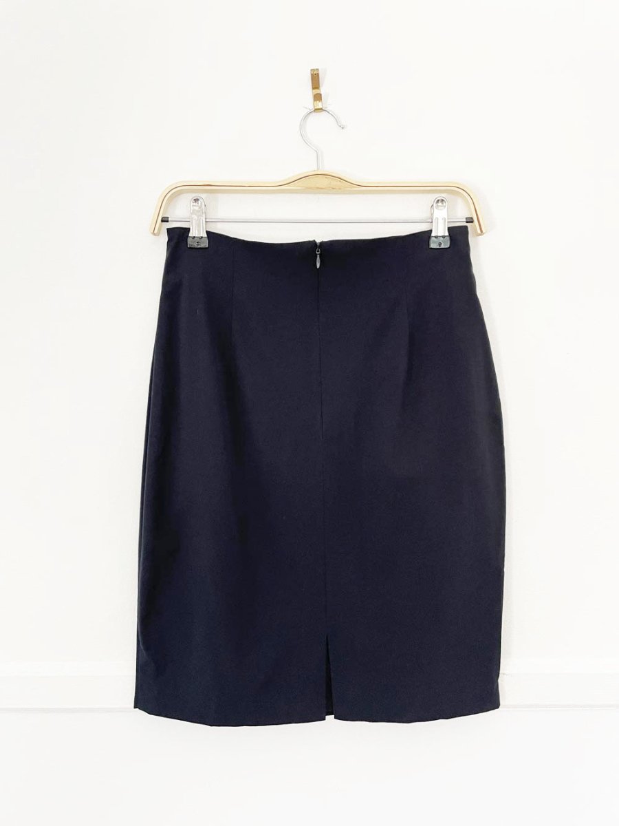 sportmax wool - blend mini skirt - good market thrift store
