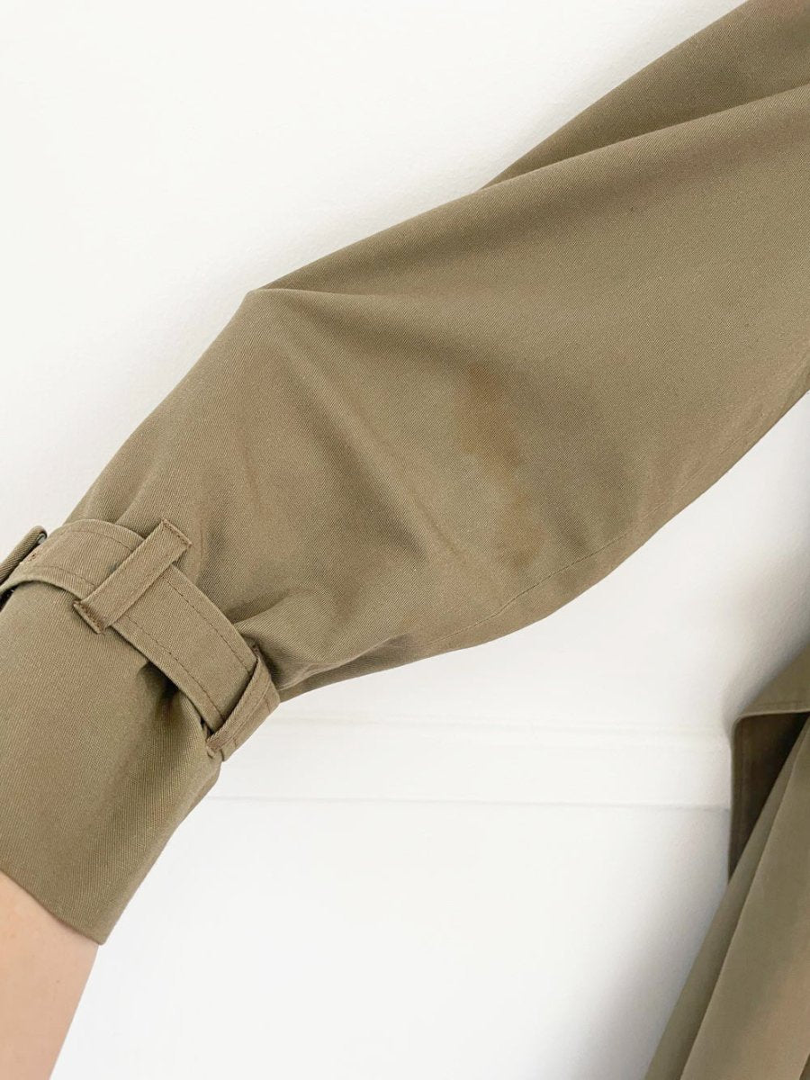 vintage aquascutum aqua 5 classic trench coat - good market thrift store