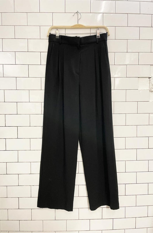 dynamite high rise pleated wide leg trouser - good market thrift store