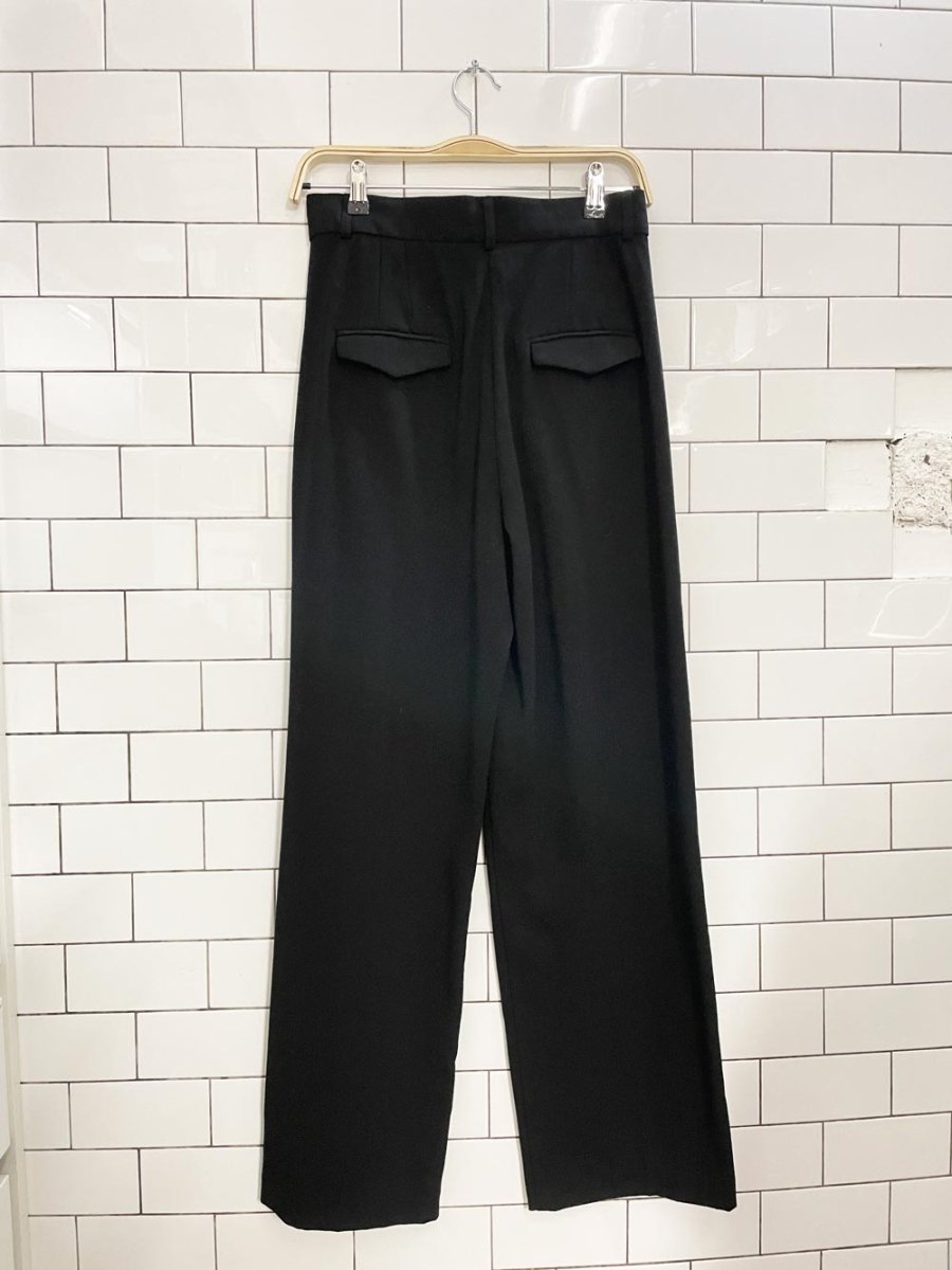 dynamite high rise pleated wide leg trouser - good market thrift store