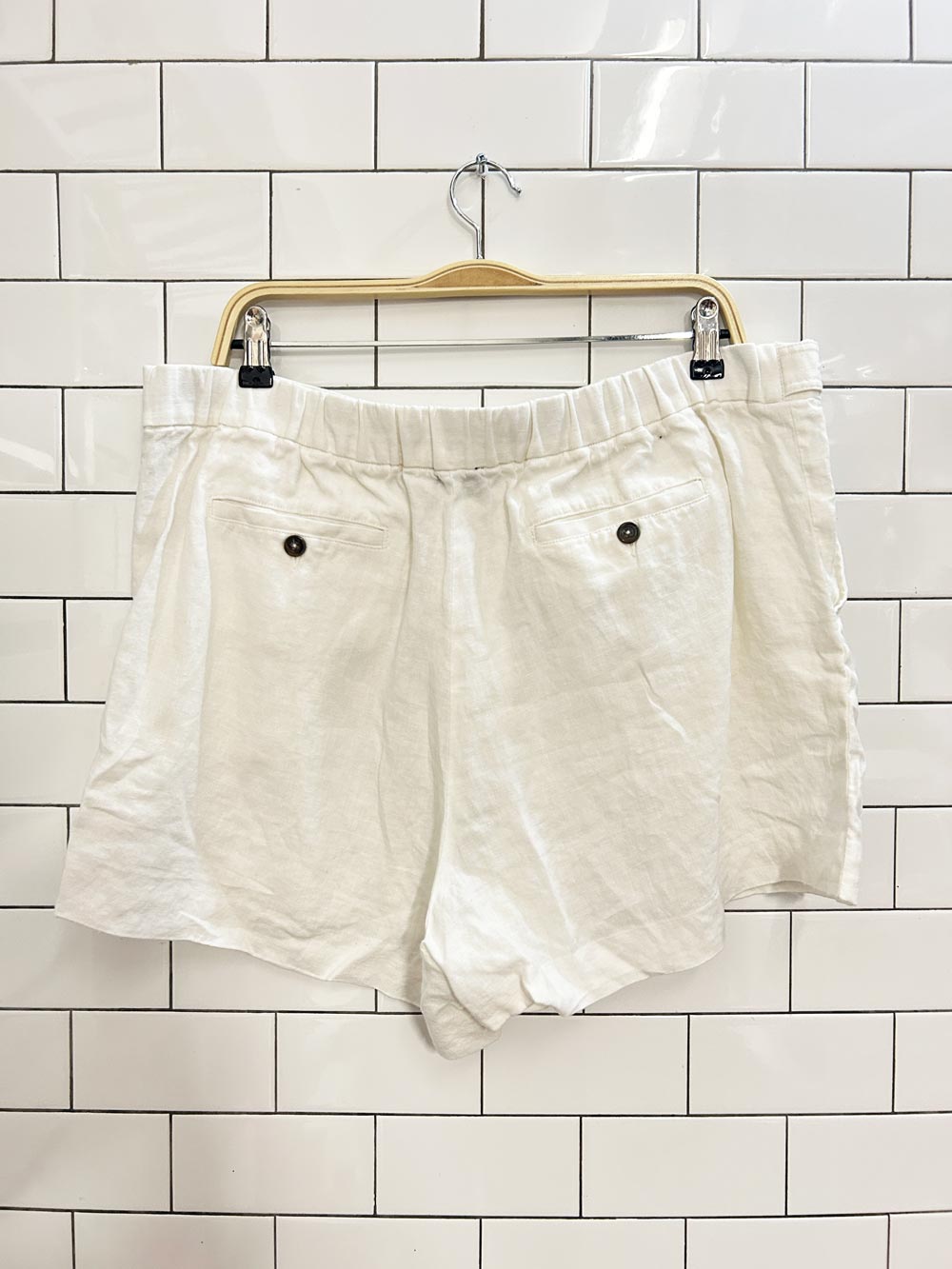 lord+taylor linen shorts - good market thrift store