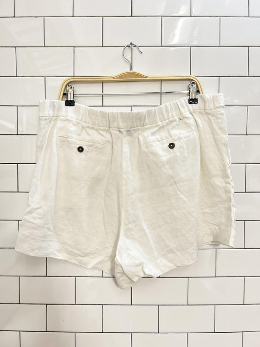 lord+taylor linen shorts - good market thrift store