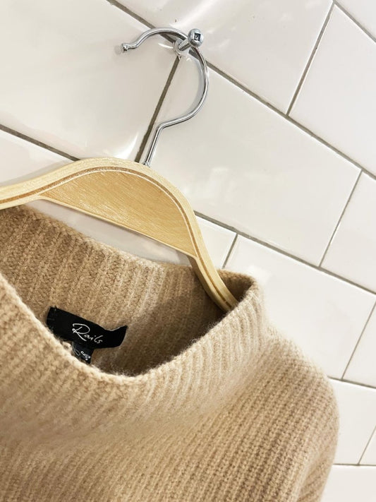 rails claudia boiled wool - cashmere striped sweater - good market thrift store