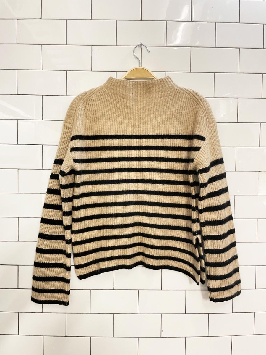 rails claudia boiled wool - cashmere striped sweater - good market thrift store