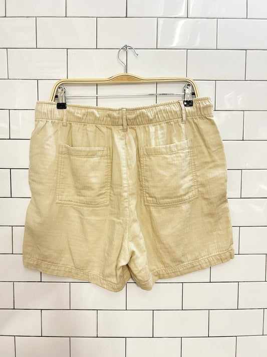 old navy gauze cotton lounge shorts - good market thrift store