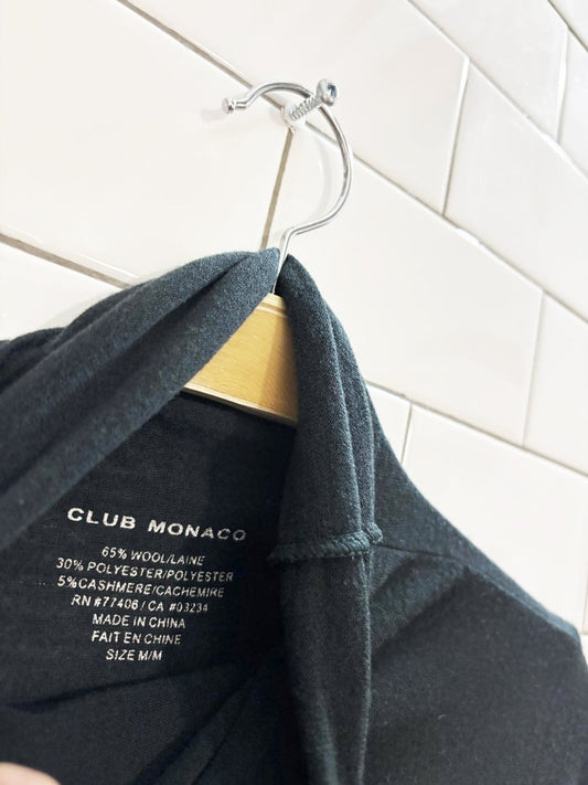 club monaco wool - cashmere blend light turtleneck - good market thrift store