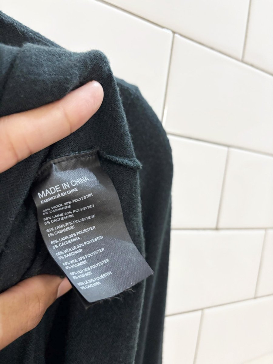 club monaco wool - cashmere blend light turtleneck - good market thrift store