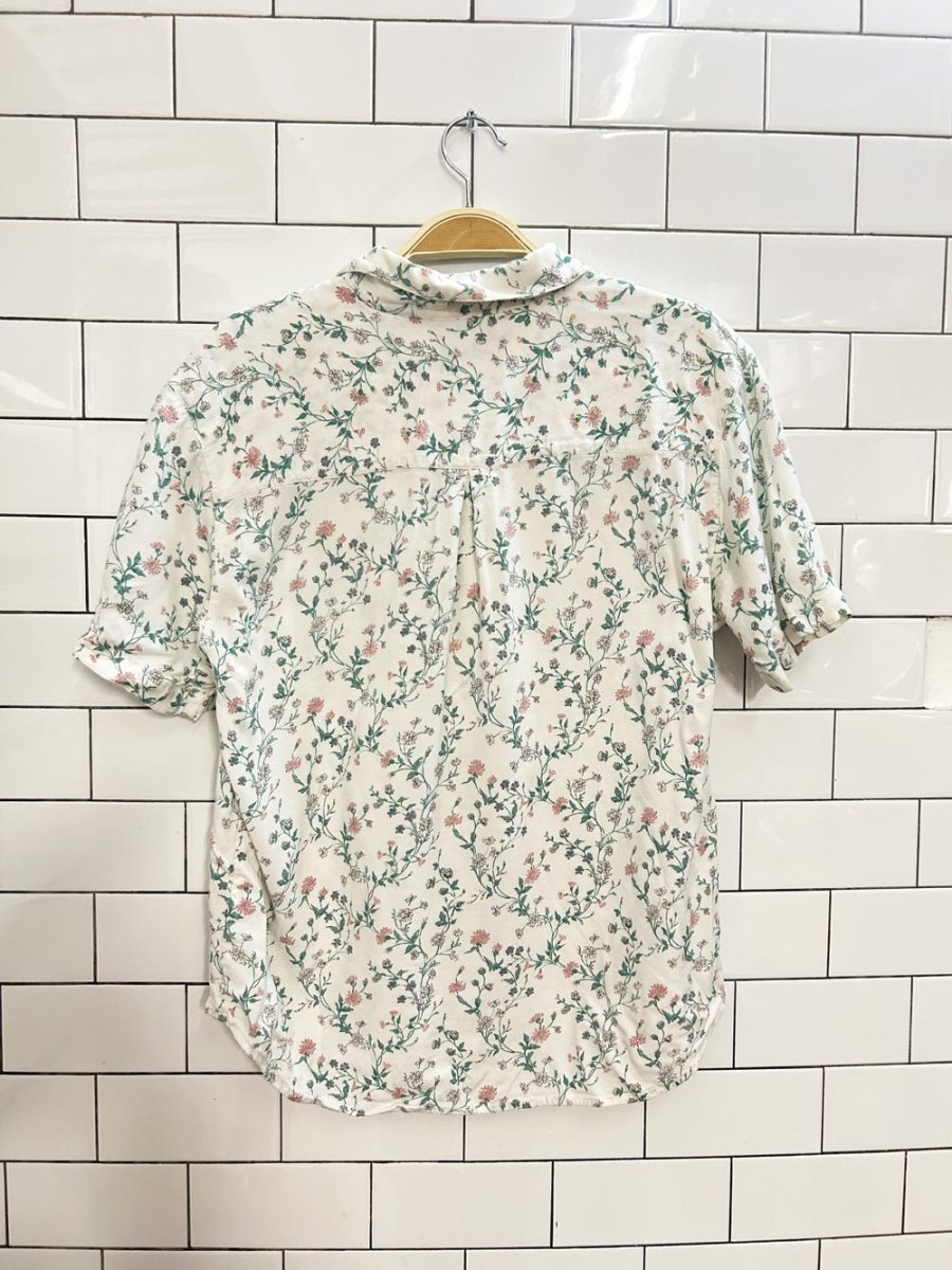 vintage 00s weekend edition floral shirt - good market thrift store