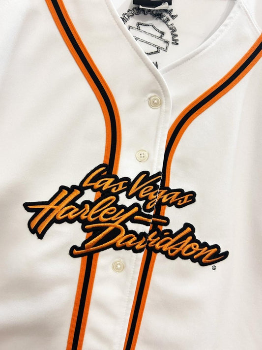 harley davidson las vegas baseball jersey - good market thrift store