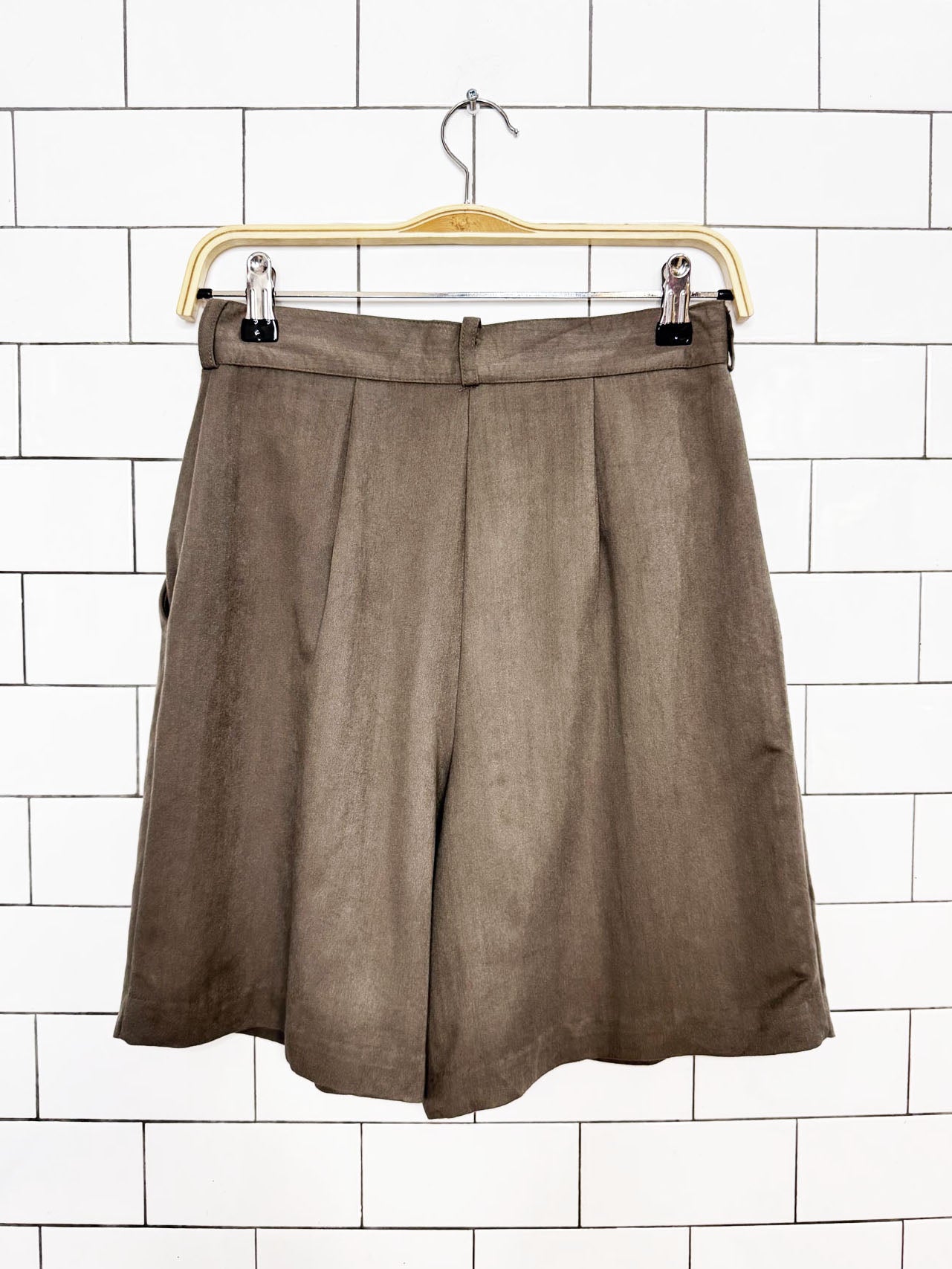 vintage compagnie international express pleated trouser shorts | made in USA