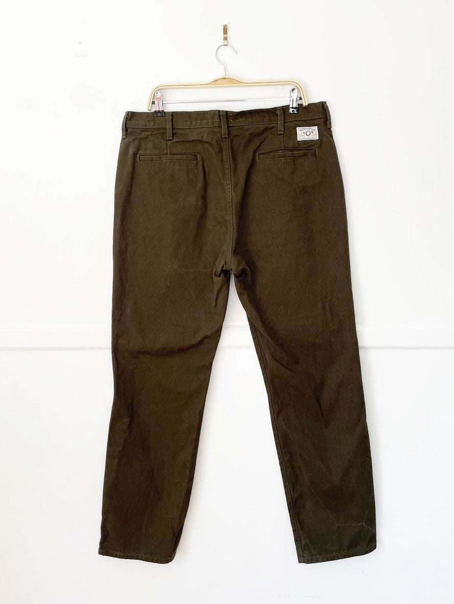 rustic dime canvas workwear chino pants | in denim we trust | made in usa