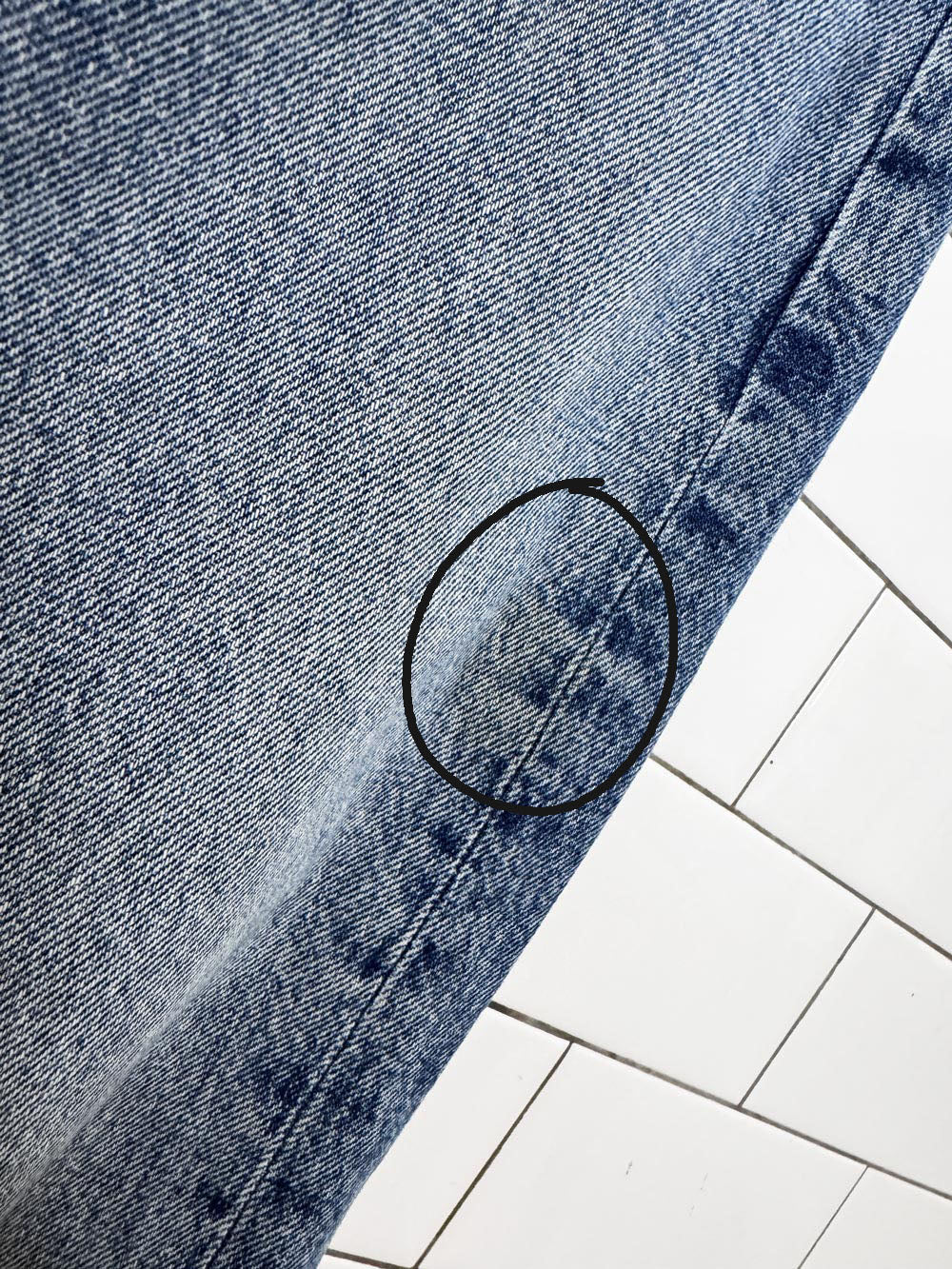 agolde 100% organic cotton full button fly straight leg denim