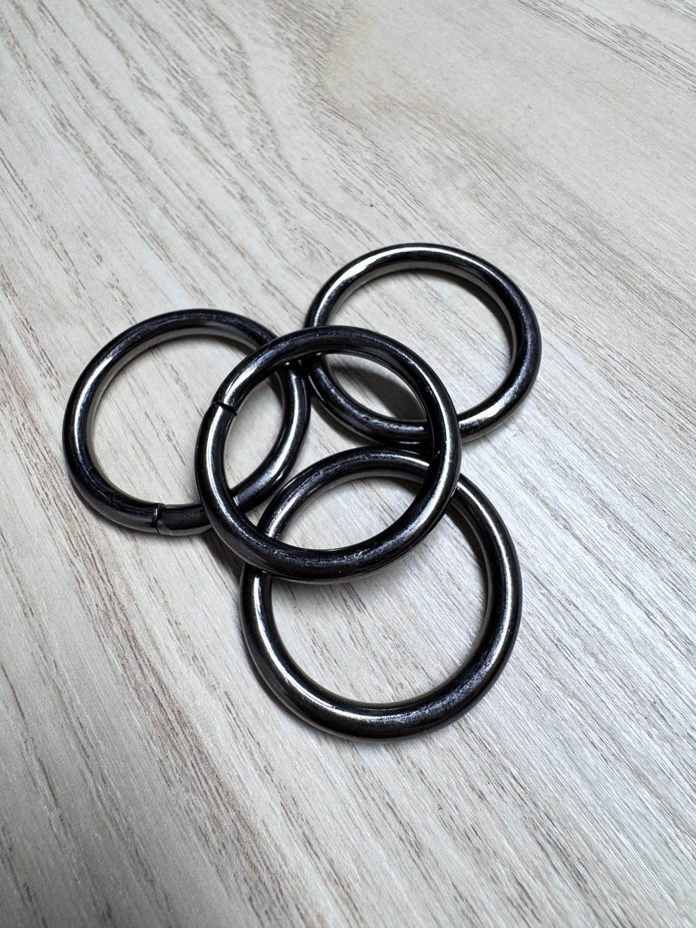 metal O ring 1" for DIY bags