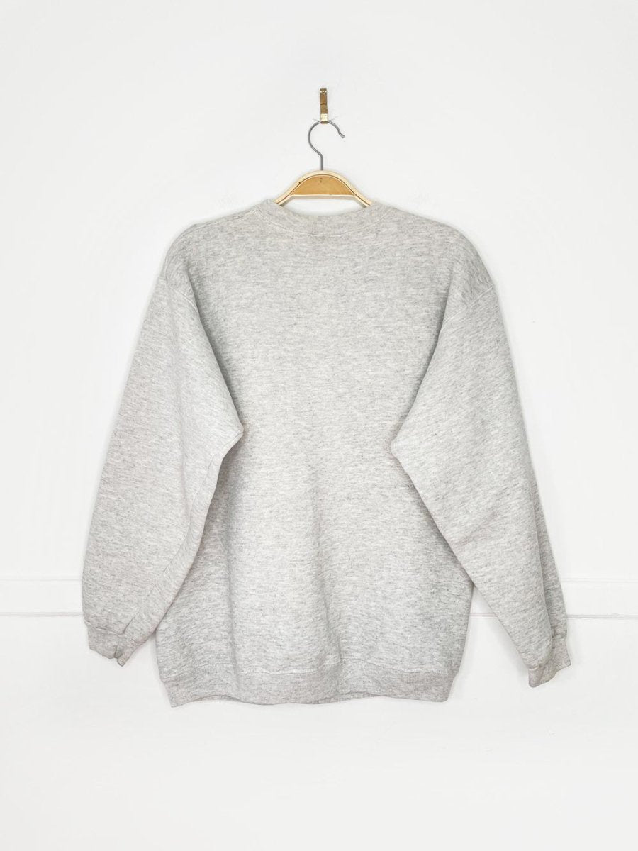 vintage 90s mickey varsity block letter sweatshirt | hanes heavyweight | made in USA - good market thrift store