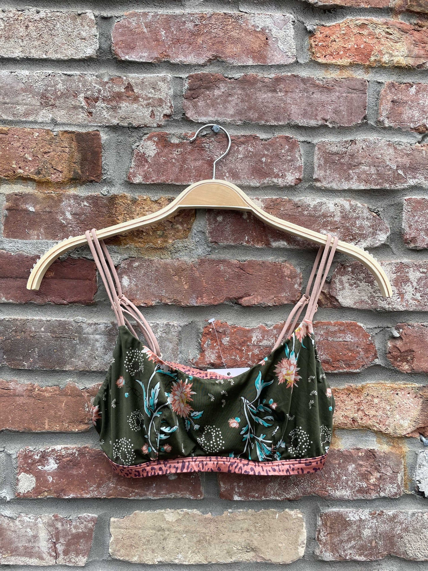 victoria's secret floral satin bralette