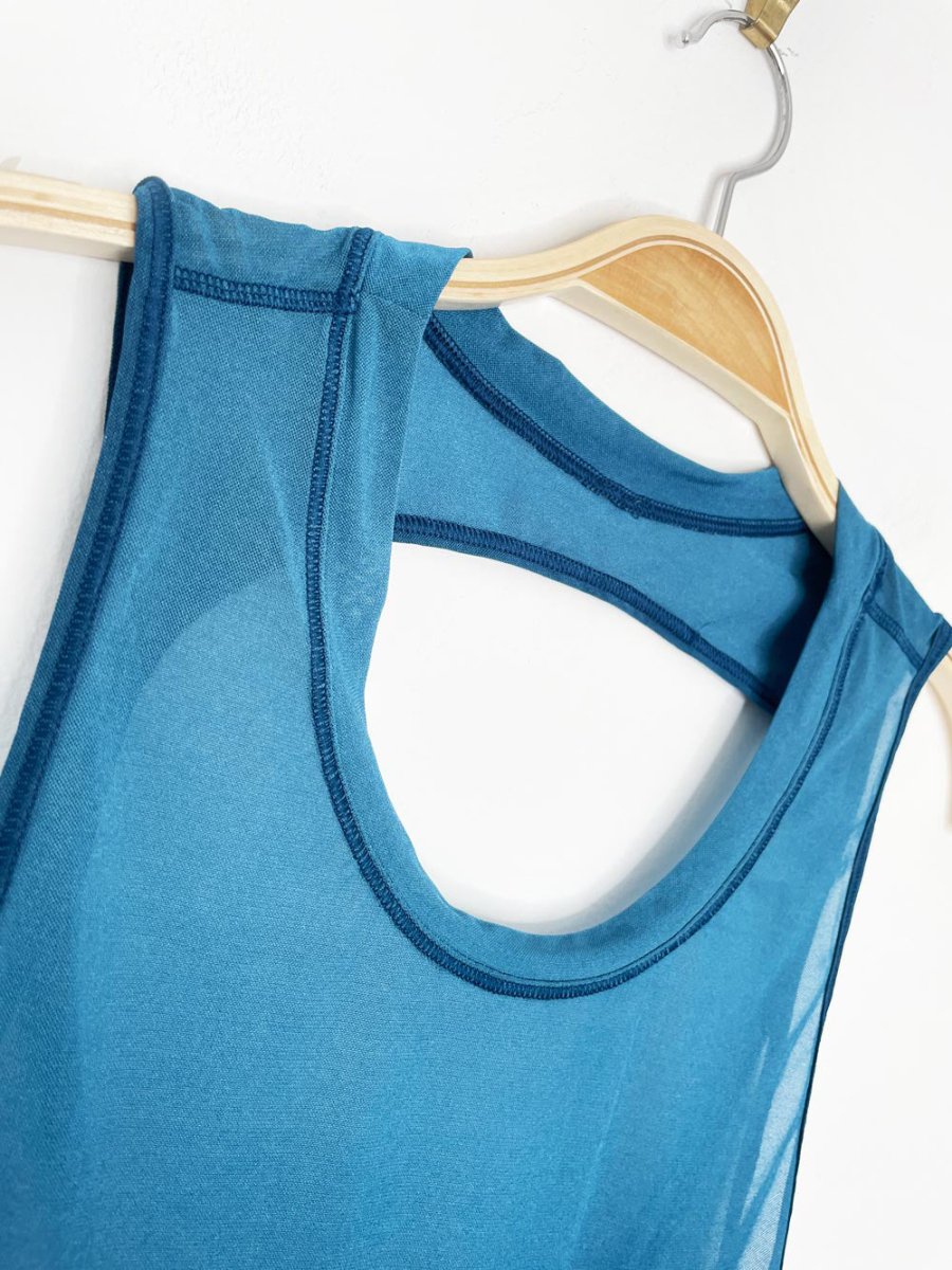 lululemon 2017 chase me ombre mesh tank - good market thrift store