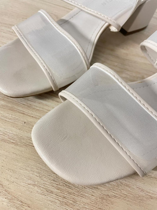 y2k anne klein mesh low heel sandal - good market thrift store