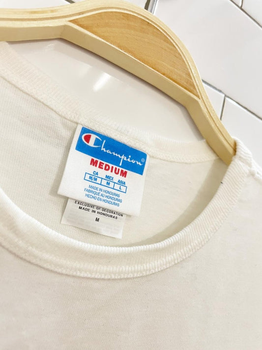 vintage 80s champion basic tee - good market thrift store