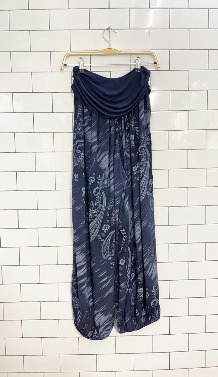 boho paisley balloon leg lounge pant - good market thrift store