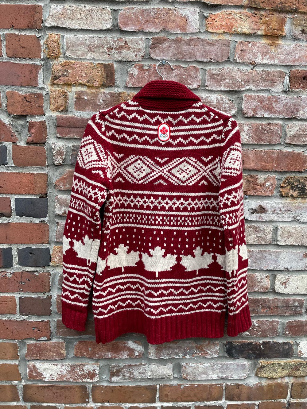 hbc lambswool cowichan sweater cardigan