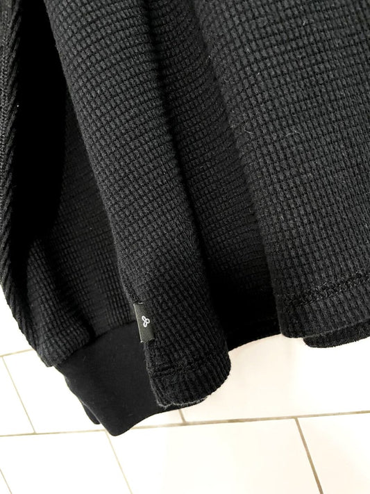 tna waffle oversized long sleeve top | artizia - good market thrift store