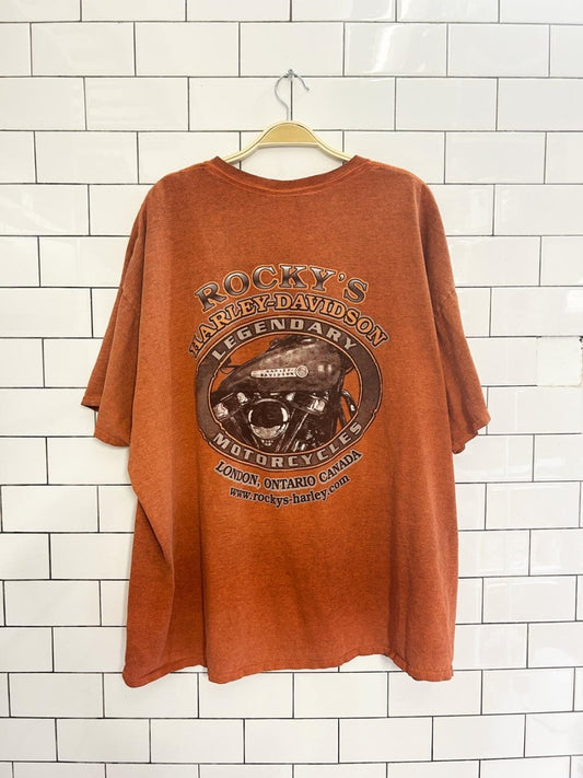 harley davidson london ontario graphic tee - good market thrift store