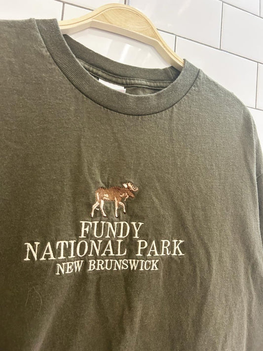 vintage 00s fundy national park graphic tee - good market thrift store