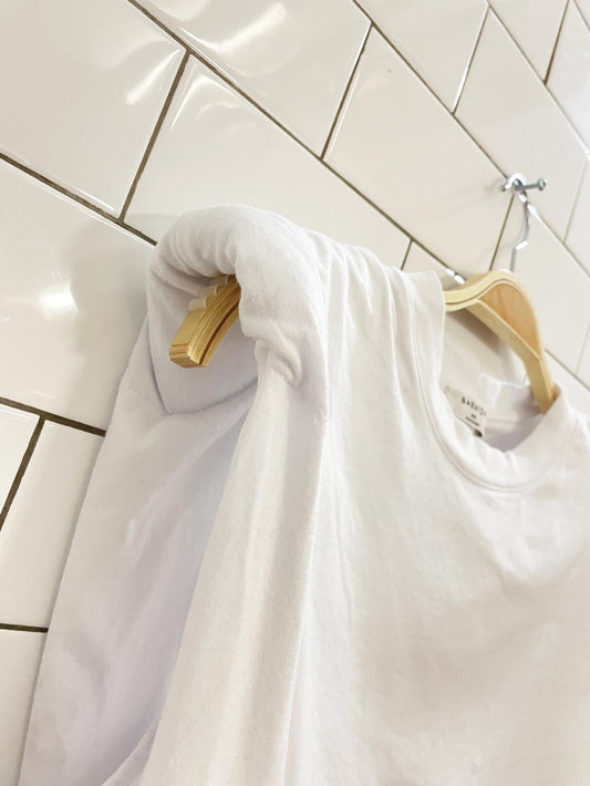 babaton shoulder pad crop tank - good market thrift store