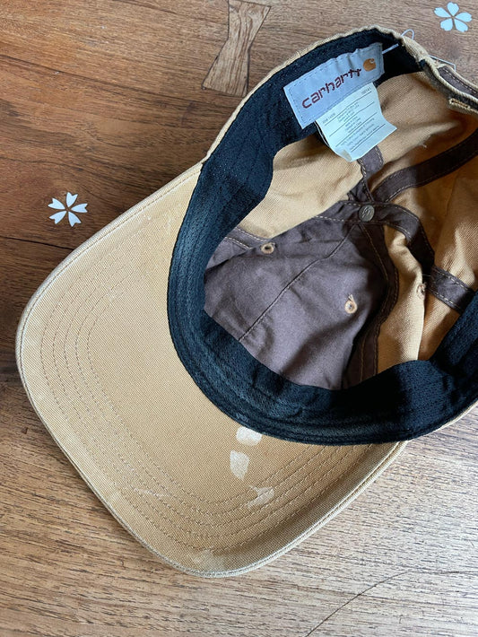 carhartt twill logo hat