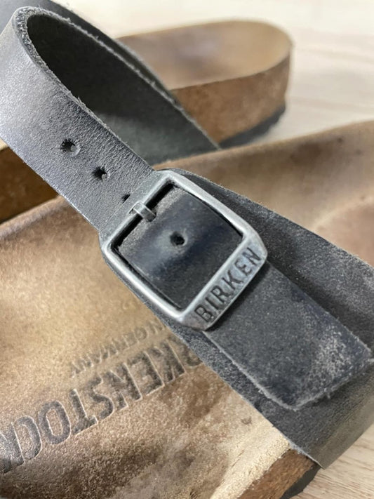 birkenstock kumba oiled leather sandals - good market thrift store