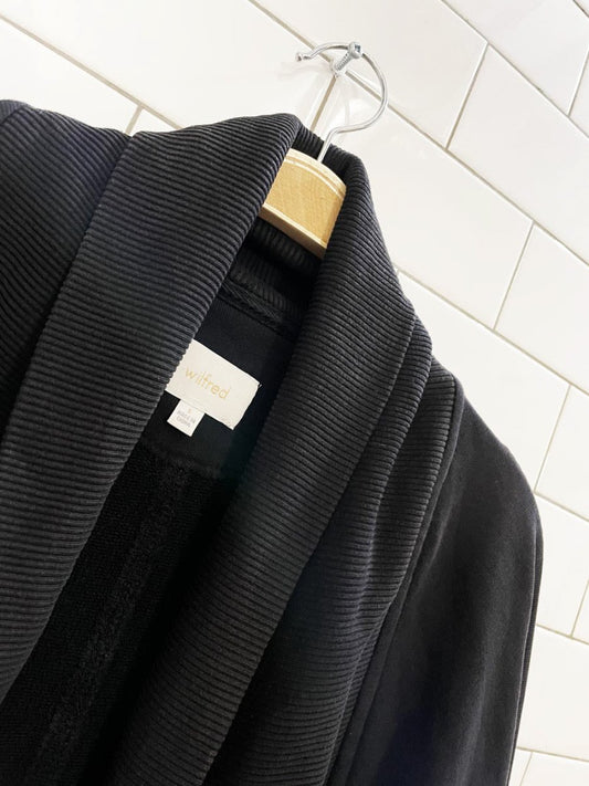 wilfred diderot sweatshirt cocoon cardigan | aritzia - good market thrift store