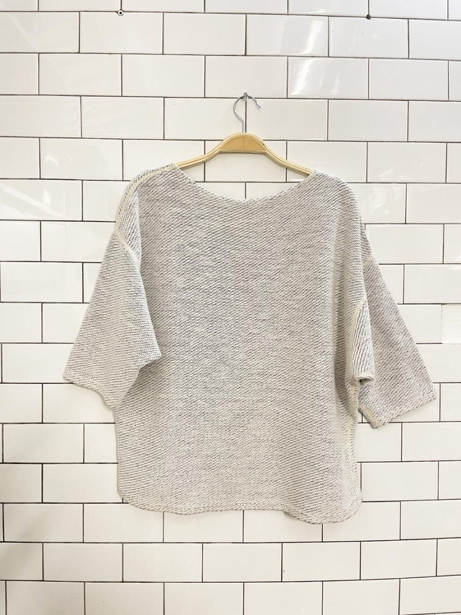 american apparel boxy crop sweatshirt - good market thrift store