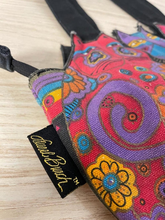laurel burch small cat tote - good market thrift store