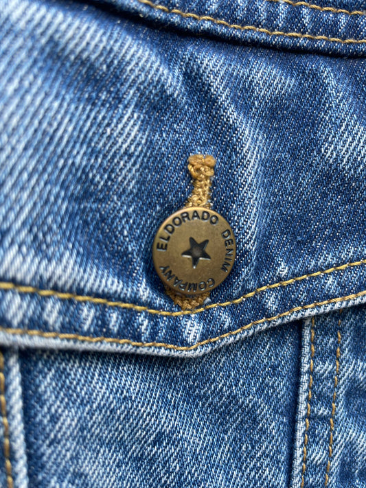 vintage eldorado boxy denim trucker jacket