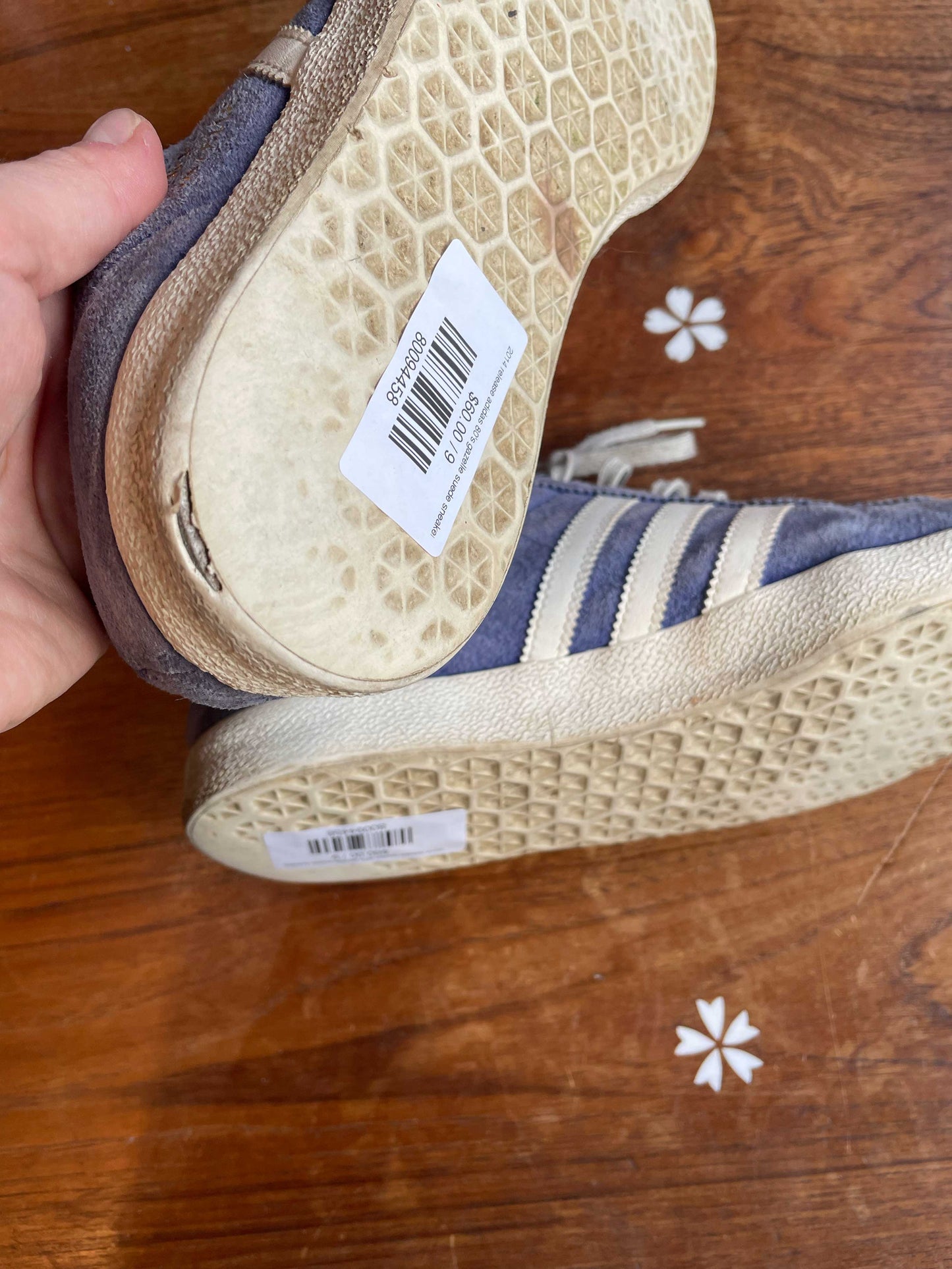 2014 release adidas 80's gazelle suede sneakers