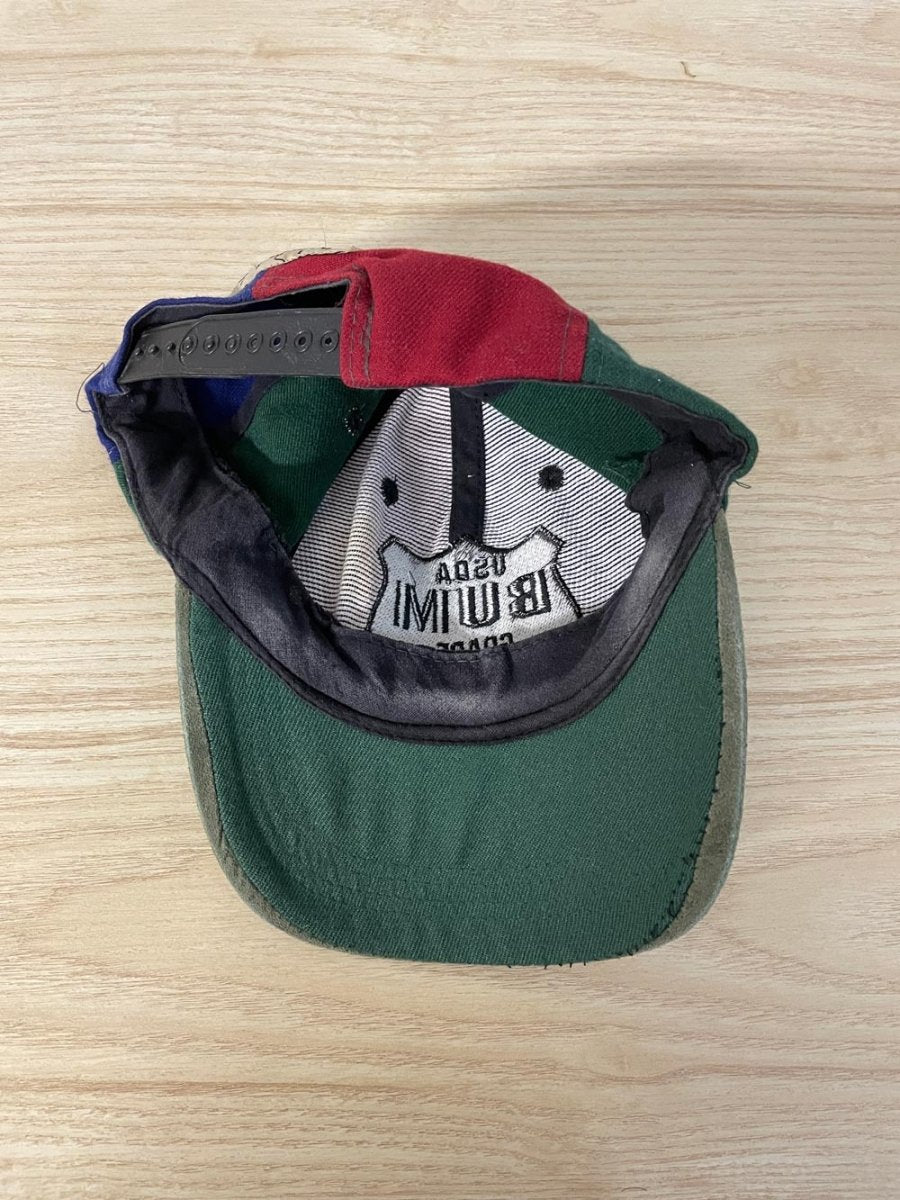 vintage 90s bum hwy patch suede brim cap - good market thrift store