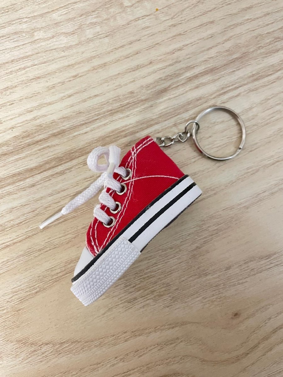 mini sneaker keychain - good market thrift store