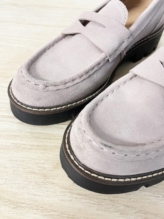 house of harlow gunner suede chunky loafer - good market thrift store