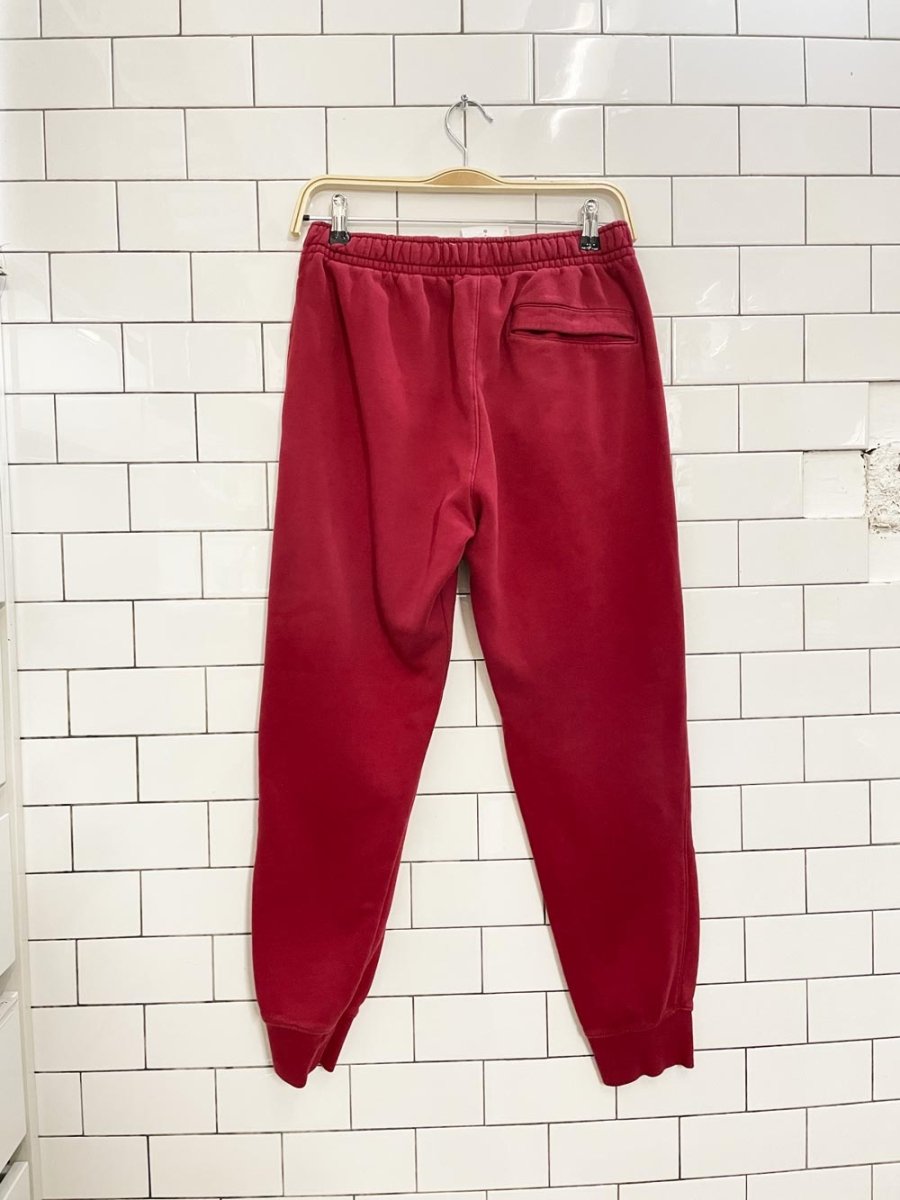 nike small check cozy sweatpant - good market thrift store
