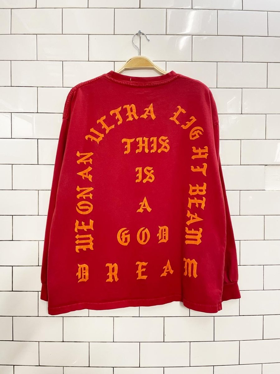 kanye west lay low i feel like pablo long sleeve tee - good market thrift store